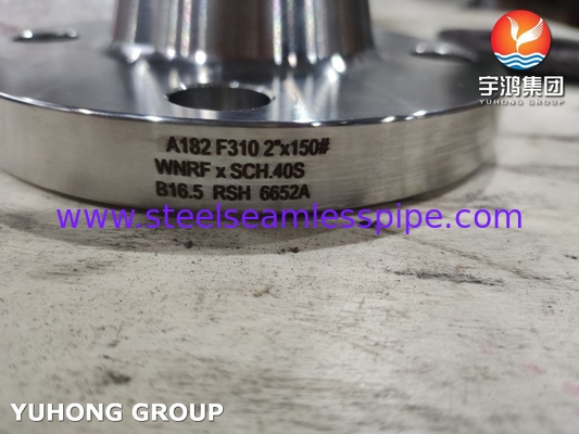 Dobra spawalność ASTM A182 F310 (1.4841) BLRF WNRF Forged Flange
