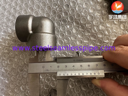 ASTM A182 F92 1/2 Inch 90° Łokieć #6000 ASME B16.11 SW dla elektrowni