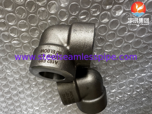 ASTM A182 F92 1/2 Inch 90° Łokieć #6000 ASME B16.11 SW dla elektrowni