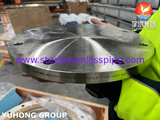 AS2129, AS4087 F316L Australian Standard Flance ze stali nierdzewnej