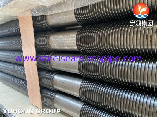 Rurka z płetwami ASTM A312 TP347H SS Strip Solid Fin Tube For Economizer