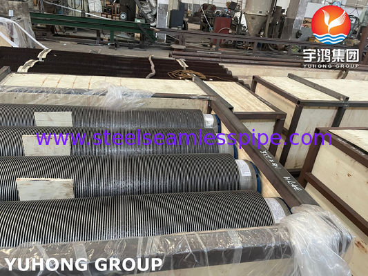 Spirala spawana rura żeberkowa ze stali stopowej polerowanej na zamówienie HFW do wymiany ciepła