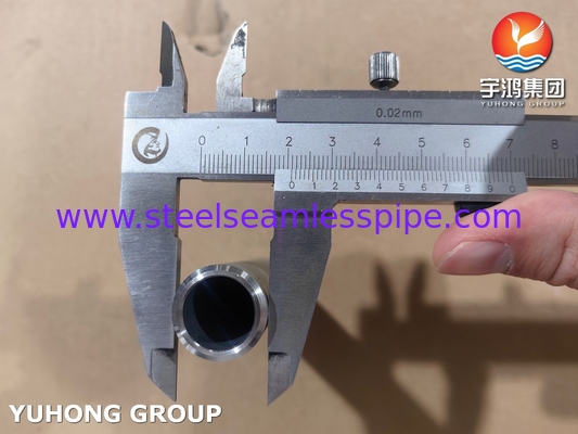 ASME B36.10 Rurkowy sutek ASTM A790 UNS S31803 Bezszwowy Dupleks Stalowy Sutek