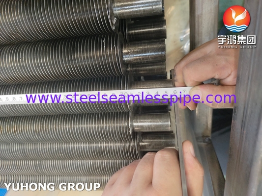 ASTM A179 COBON STEEL FIN TUBE A1100 Aluminiowy pasek do wymiennika ciepła