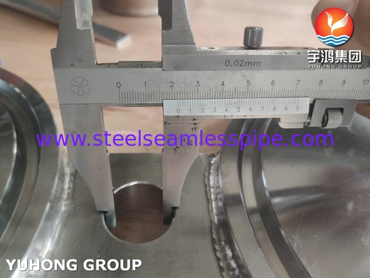 ASTM A182 F51 Duplex Steel Spectacle Blind Flange / B16.48 RTJ Figure-8 Blank