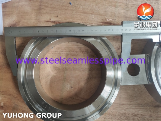 ASTM A182 F51 Duplex Steel Spectacle Blind Flange / B16.48 RTJ Figure-8 Blank