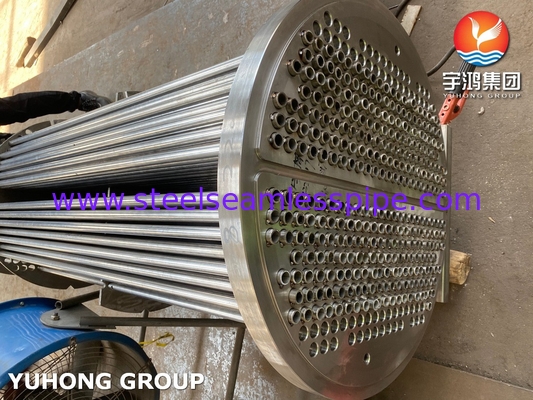 ASME U Stamp Customized Tube Bundle Steel Heat Exchanger Seamless Tube