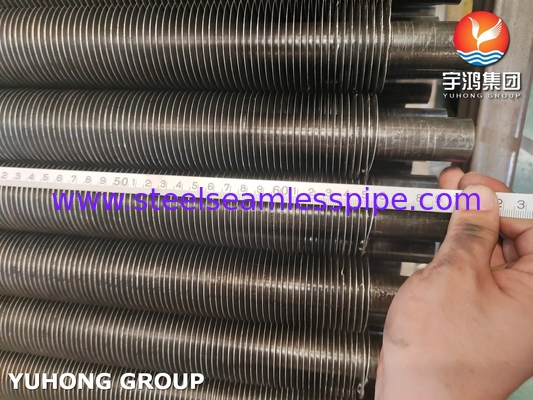 ASTM A179 Bezszwowa Rurka Aluminiowa Al1060 Fin Wbudowana suszarka nasion typu G