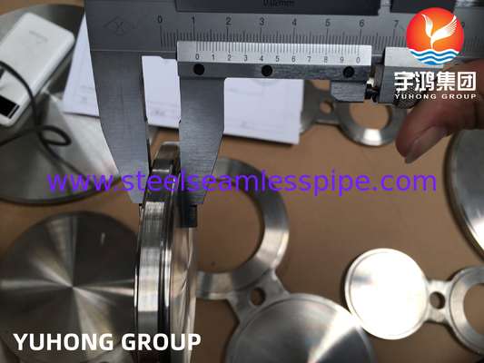 ASTM A182 Stal nierdzewna Dupleks Stalowy Okular Blind Flange Asme B16.48