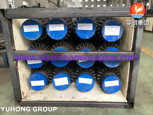 ASTM A213 T9 ALLOY STEEL STUDED FIN PIPE, 13CR STUD FOR OFFENCE (Płytkowane rury z płetwami ze stali stopowanej)