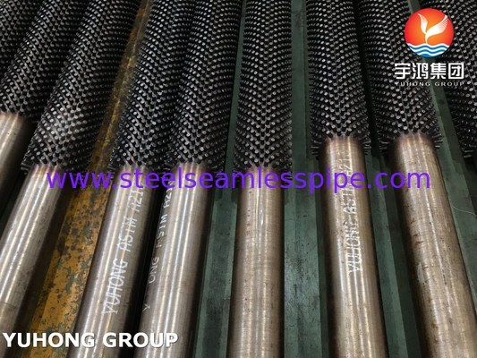 ASTM A213 T9 ALLOY STEEL STUDED FIN PIPE, 13CR STUD FOR OFFENCE (Płytkowane rury z płetwami ze stali stopowanej)