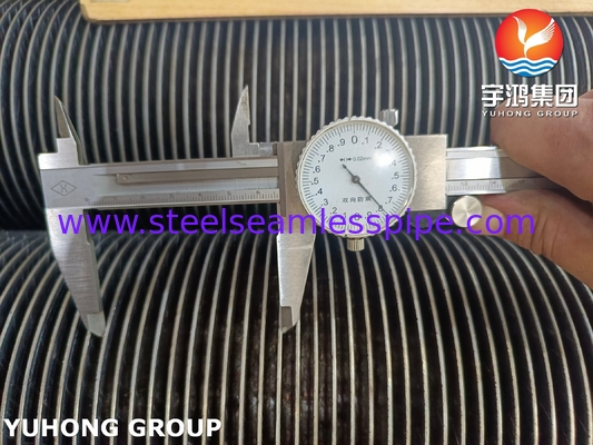 HFW Solid Plain Fined Tube, ASTM A335 P22 Alloy Steel Seamless Pipe For Boiler
