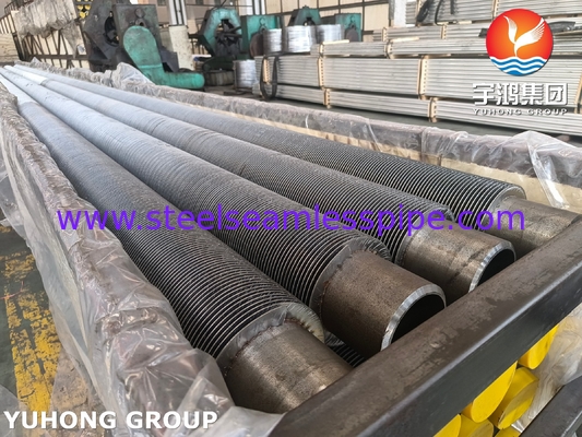 HFW Solid Plain Fined Tube, ASTM A335 P22 Alloy Steel Seamless Pipe For Boiler