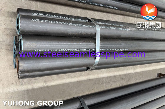 ASTM A335 GRADE P11 ALLOY STEEL SEAMLESS PIPE FOR HEATER RADIANT SECTION (Płytka bez szwów ze stali stopowej do ogrzewania)