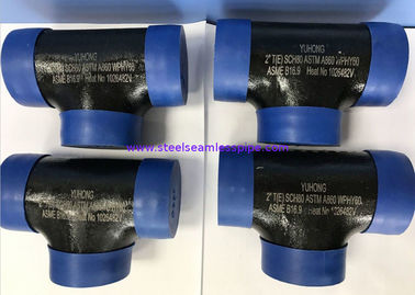 ASTM A860 WPHY60 / 42/52/65/70/80 Reduktor TEE, ELBOW 2 &amp;quot;SCH80 BW ASME B16.9 Czarna powierzchnia LUB kolor powłoki