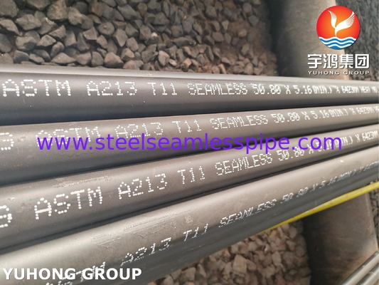 ASTM A213 klasa T11 Chrome Moly Alloy Steel Seamless Boiler Tube
