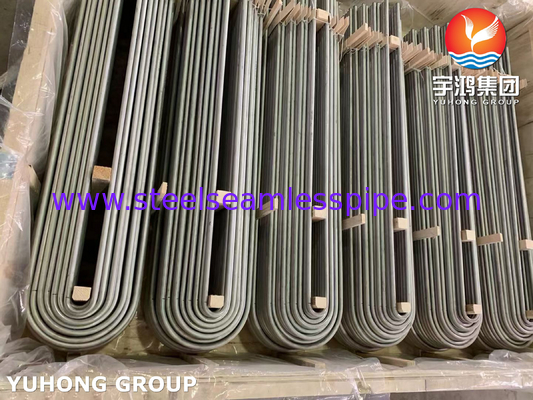ASME SA179 U Bend Seamless Cold Drawn Carbon Steel Tube dla rurkowych wymienników ciepła