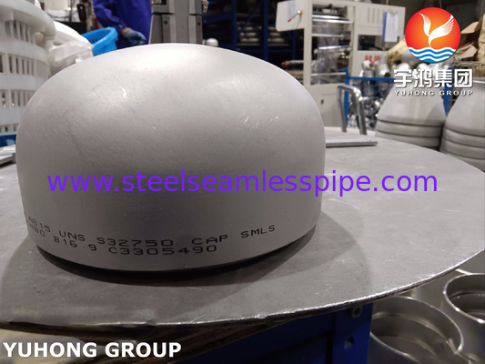 ASTM A815 SAF2507 / UNS S32750 Super Duplex Steel Cap B16.9 BW