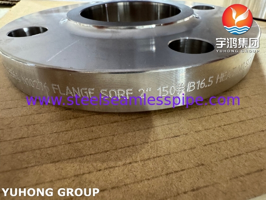 ASTM B564 UNS N10276 Zestaw niklu Slip On Flange / Hastelloy C276 SORF Flange