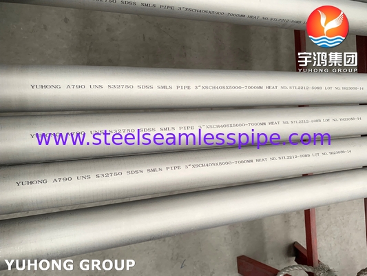 A790 S32750 Super Duplex Steel Seamless Pipe For Power Generation (Płytka bez szwu z stali superdupleks do wytwarzania energii)
