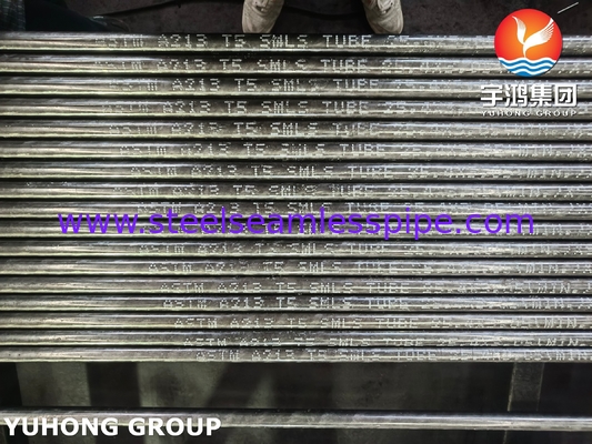 Złożona stal UNS K41545 Rury bezszwodowe Chrome Moly SA213 T5 Bezszwodowe rurki kotłowe