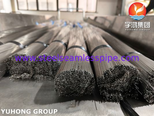 SUS304 Świetle wygrzane rurki kapilarne ze stali nierdzewnej do przyrządów medycznych ISO9626