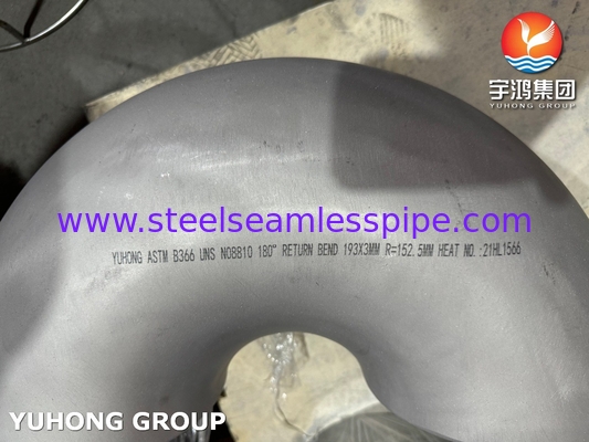 Inconel 690 ASTM B366 45 / 90 / 180 stopnia