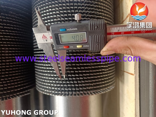 HFW Serrated Fin Tubes ASTM A312 TP304H Dostawca systemów HRSG elektrowni