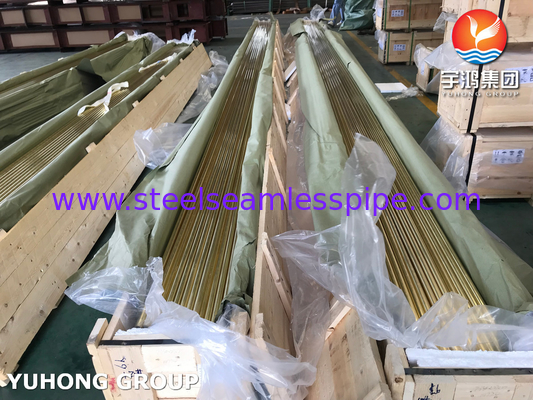 ASTM B111 / ASME SB111 C44300 Rurka miedziana do zastosowań w kondensatorach wymienników ciepła