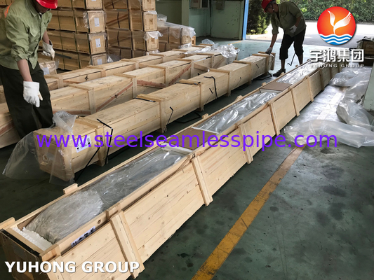 ASTM B111 / ASME SB111 C44300 Rurka miedziana do zastosowań w kondensatorach wymienników ciepła