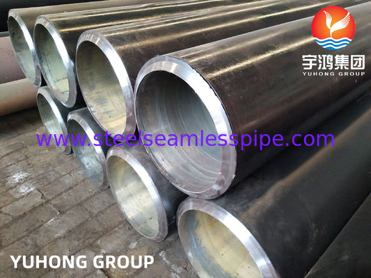 ASTM A335 P11 P22 ALLOY STEEL SEAMLESS PIPE SCH80 SCH40 CZARNA PŁATNA MALOWANIA BESOWALED PLAN END FOR OIL AND GAS