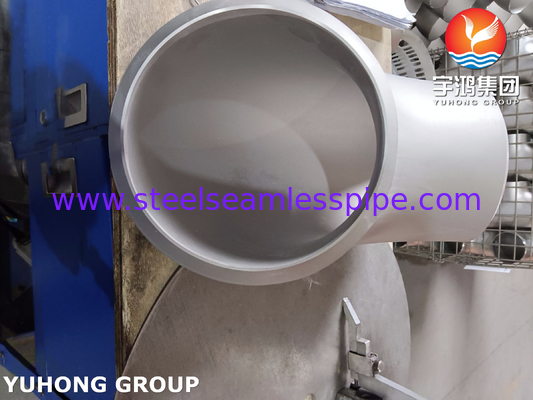 ASTM A815 S32750 Duplex Fitting z stali nierdzewnej łokieć 90° LR Buttweld B16.9