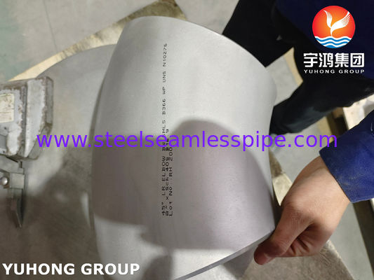 ASTM B366 UNS N10276 / Hastelloy C276 Kolanko ze stali Hastelloy do spawania doczołowego