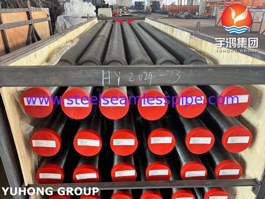 ASTM A335 P11 Wysokiej częstotliwości spawania Spiral Fin Tube Serrated Fin Tube