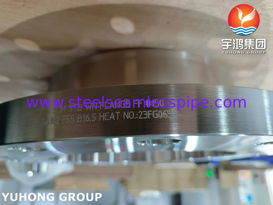 ASTM A182 F55 WNFF Flanca B16.5 Super Duplex Steel S32760 Flanca z szyją spawaną