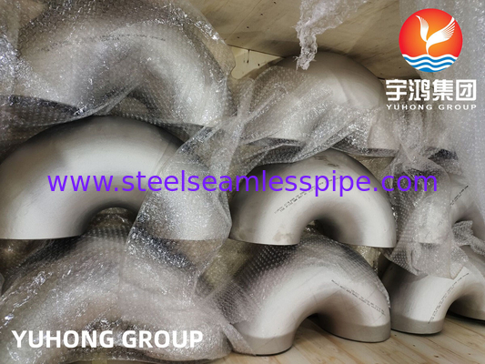 ASTM B366 UNS N08810 Incoloy 800H Nikkel Alloy Steel 180° Elbow B16.9 dla układu rur