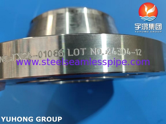 ASTM A182 F5 Stopa stopowa Weld Neck Flange Forged WNRF Black Coated