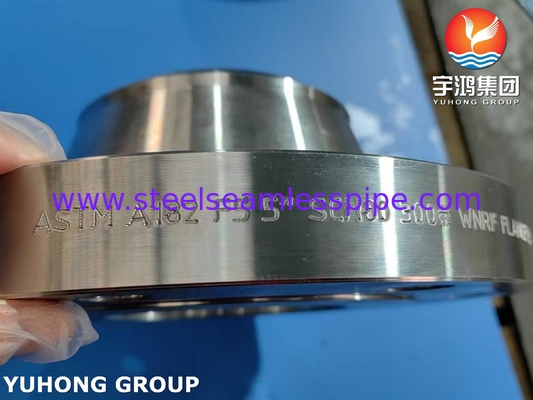 ASTM A182 F5 Stopa stopowa Weld Neck Flange Forged WNRF Black Coated