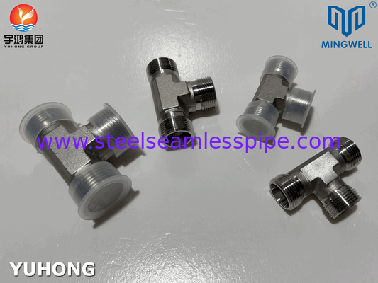 Adapter ze stali nierdzewnej Tees NPT G PT SS316L
