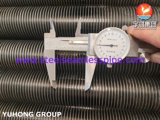 ASME SA179 Aluminium 1060 Embedded Fin Tube G-Type Fin dla kondensatora, układu chłodzenia