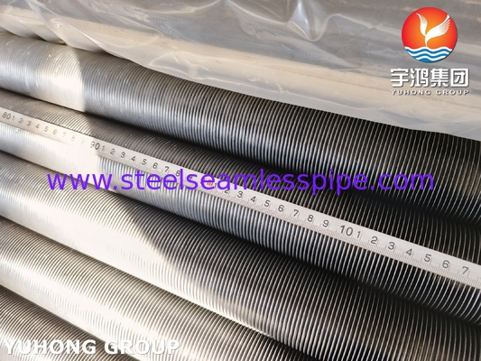 ASTM A213 T5 Fin Tube With Embedded G Type For Corrosive Medium High Pressure Applications (Płuczka z wbudowaną płaszczyzną typu G do zastosowań korozyjnych średnio wysokiego ciśnienia)