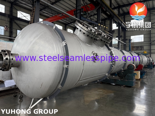 ASTM A312 TP316L Rury bezszwodowe z osłoną ze stali węglowej ASTM A516 Gr 70 do wymiennika ciepła