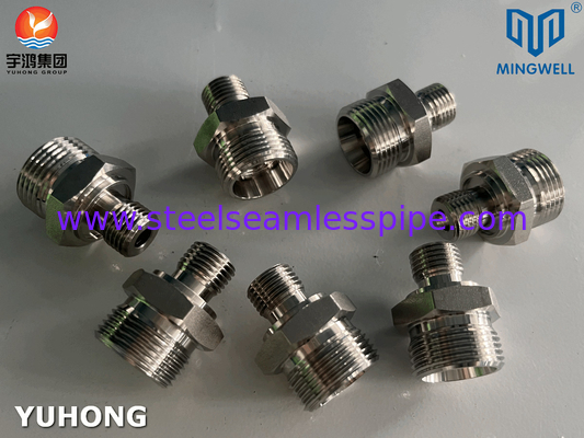 316L hydrauliczny adapter prostowy, wyposażony w stal nierdzewna
