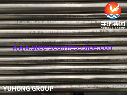 ASTM B167 Inconel 690 N06690 Bezszwedzą rurę do przenoszenia ciepła z generatora pary