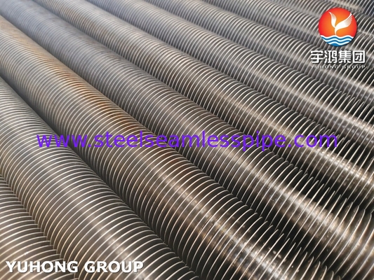ASTM A179 Aluminiowa, stali węglowej, wbudowana rurka z płetwami do wymiennika ciepła i systemu chłodzenia
