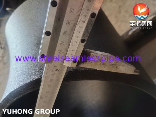 ASTM A234 WPB Kąt łukowy ze stali węglowej 45 stopni, długi promień, spawany doczołowo B16.9