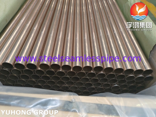ASTM B111 C70600 Rury bezszwowe 90 10 Stop Cu-Ni