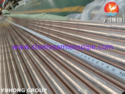 ASTM B111 C70600 Rury bezszwowe 90 10 Stop Cu-Ni