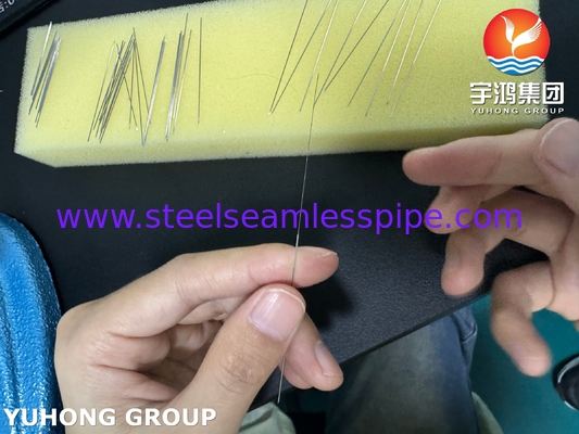26G Stal nierdzewna z powrotem obcięty Bevel Point Needle Tube dla punkcji medycznej ISO9626 SUS304