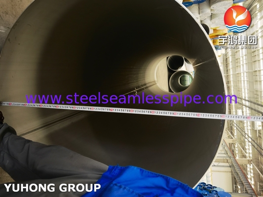 ASTM A358 / ASME SA358 TP316L Rurociąg spawany ze stali nierdzewnej oczyszczony i wygrzewany do gazu olejowego chemicznego